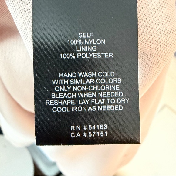 Jessica Howard Peach Midi Dress with Yellow Floral Embroidery, size 10 - Picture 6 of 6